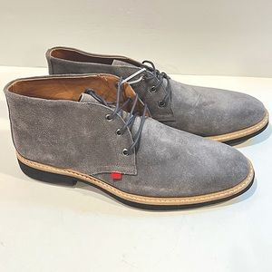 🆕 Marc Joseph Gray suede mens boots -12
